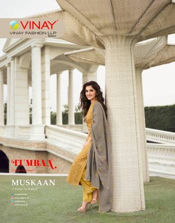 Vinay Fashion Tumbaa Muskaan Lawn Cotton Readymade Salwar Suit Wholesaler